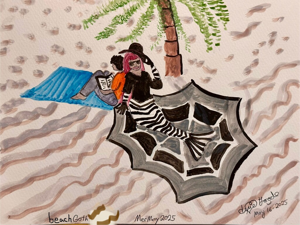 Beachgoth by pandorasecho