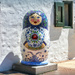 Mosaic covered Matryoska doll