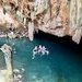 In the grotto !