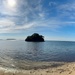 Tanjung Boleng Beach panorama. 