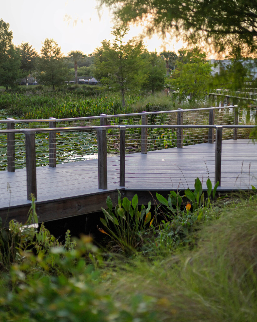 Boardwalk at Victory Pointe Park  by frodob