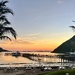 Sunset beach. 