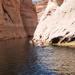 Kayaking Round the Bend on Lake Powell, Arizona, USA