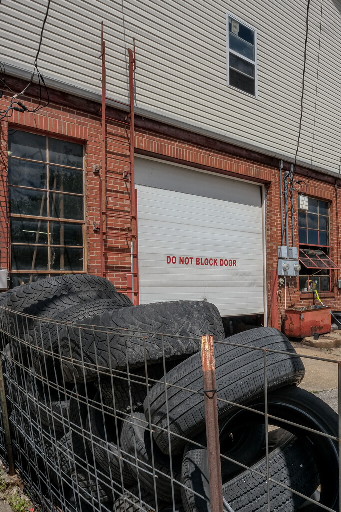 Do Not Block Door by lsquared