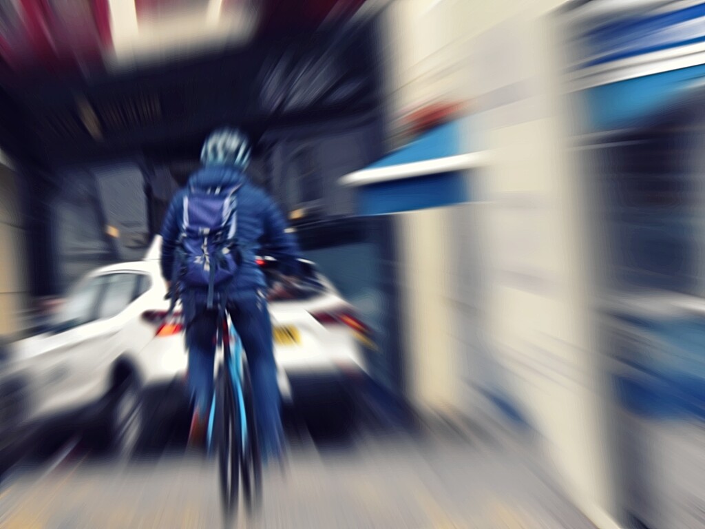 Bike It In Blue by ajisaac
