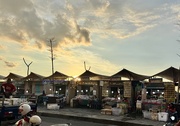 29th May 2025 - Sunset on the fish market. 