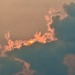 Fiery clouds