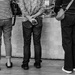 Three Friends wait for coffee 