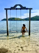 7th Jun 2025 - Alix on the swing. 