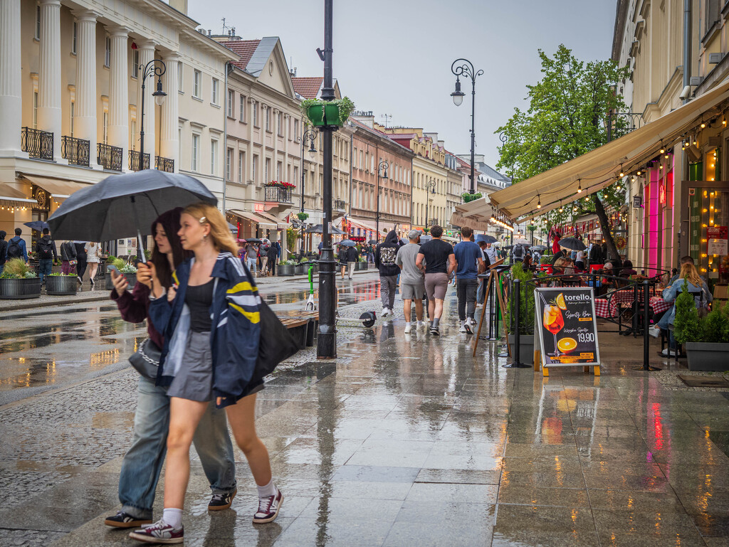 Warm summer rain by haskar