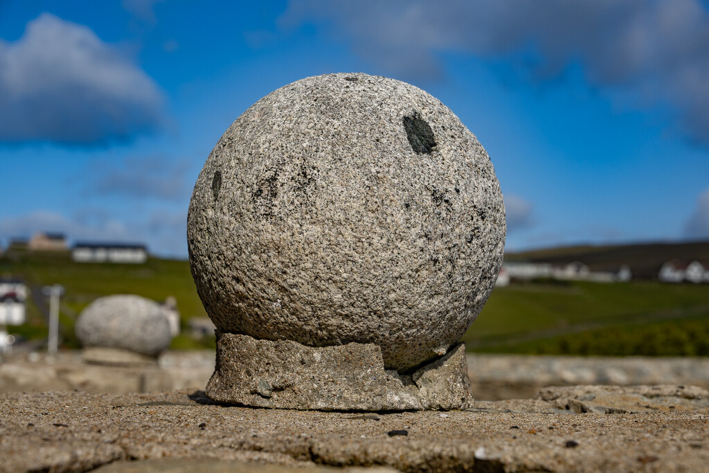 Concrete Ball by lifeat60degrees