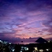 Purple sunset. 