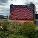 Rolland Garros on the terrace of Galleries Lafayette 