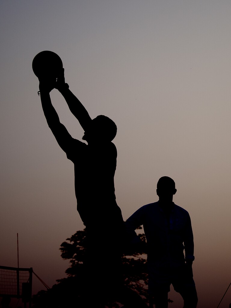 Volleyball at Sunset by jmg232