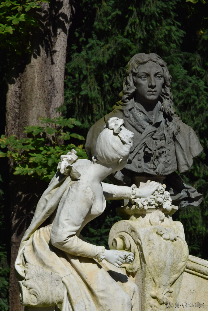 The Antoine Watteau Monument by parisouailleurs