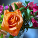 A bouquet of flowers