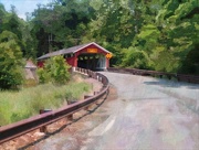 25th Jun 2025 - Sunny Days at Schlicher's Covered Bridge