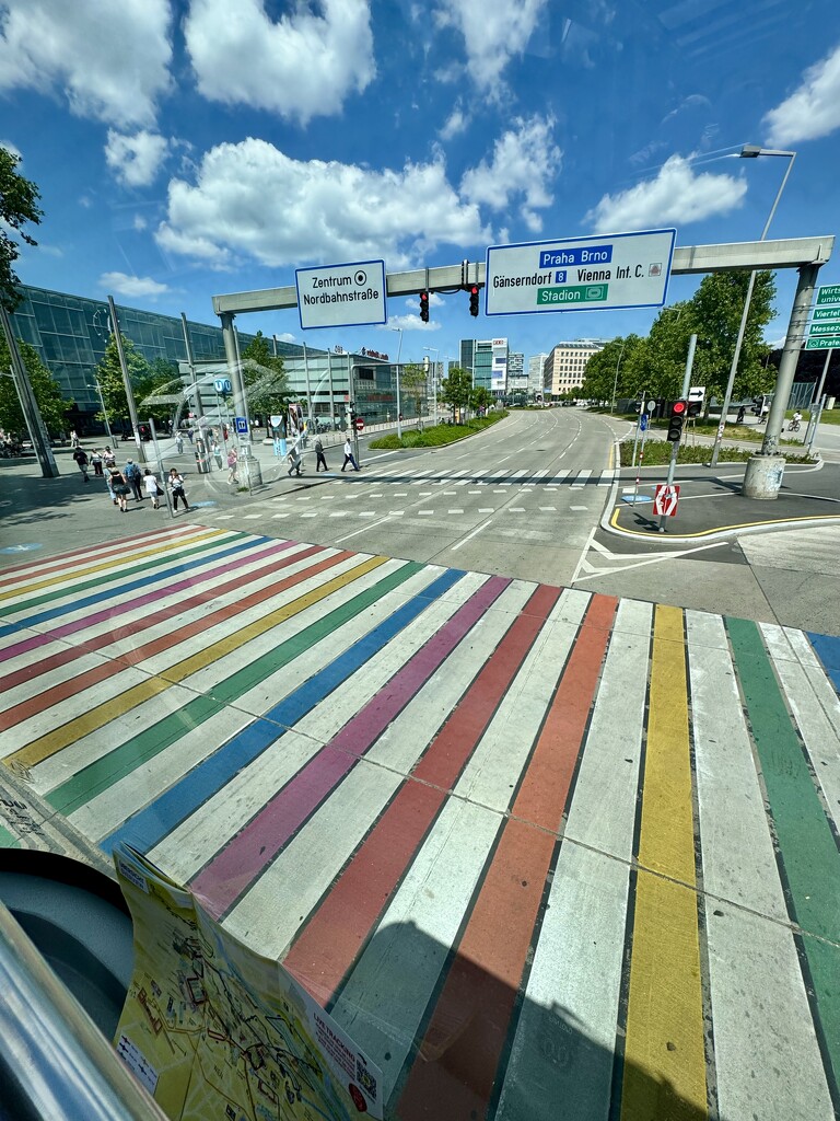 Rainbow on the ground.  by cocobella