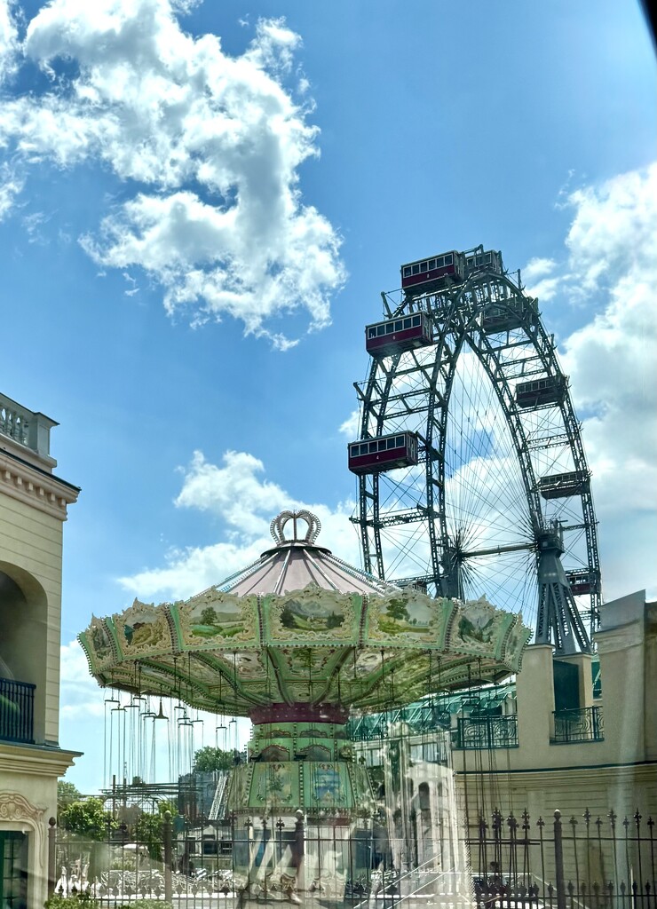 Carousel and big wheel.  by cocobella