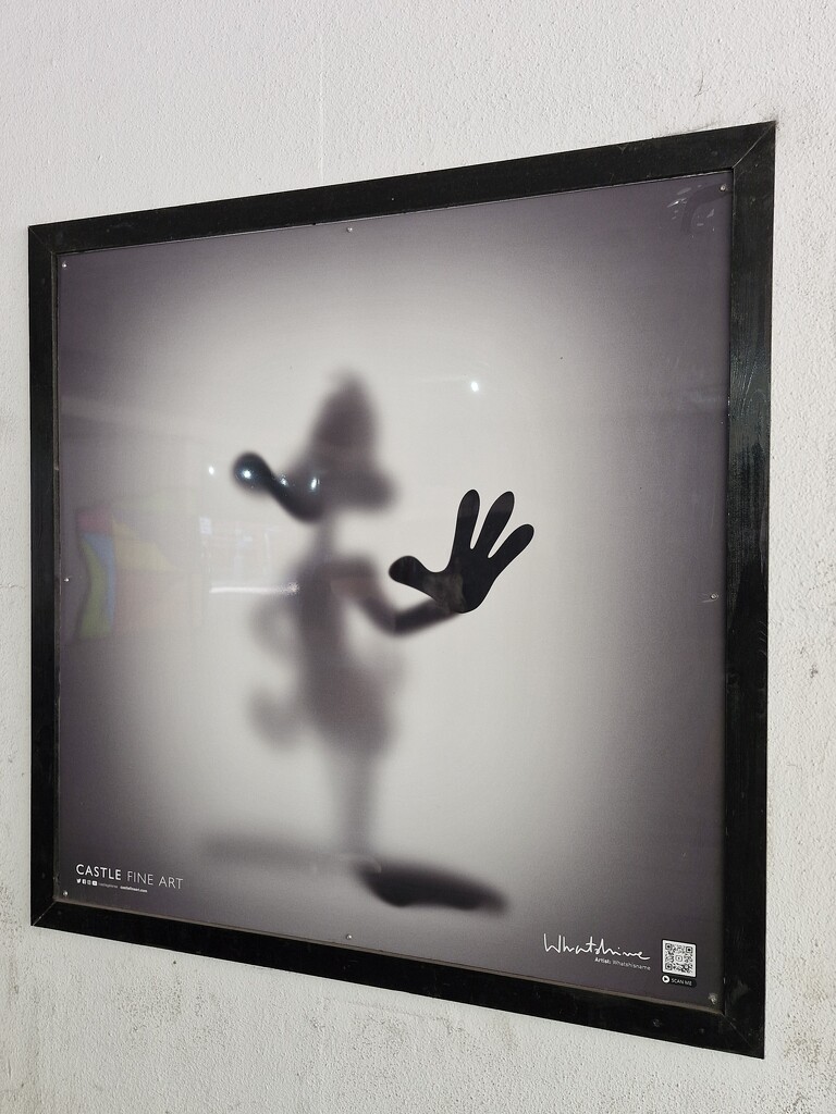 Daffy's Shadow - Street Art #3 by dragey74