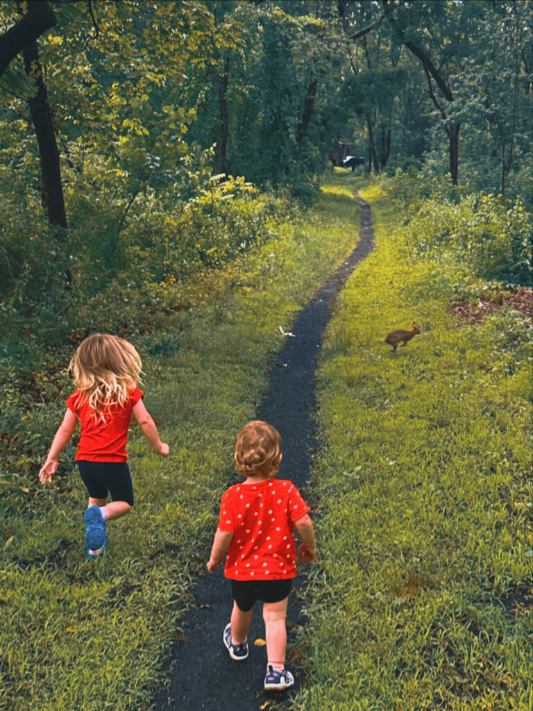 Chasing the bunny by sherekinagmailcom