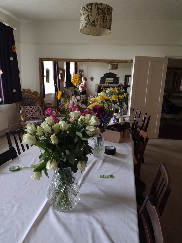 Flowers for wedding tomorrow  by aimeebarr