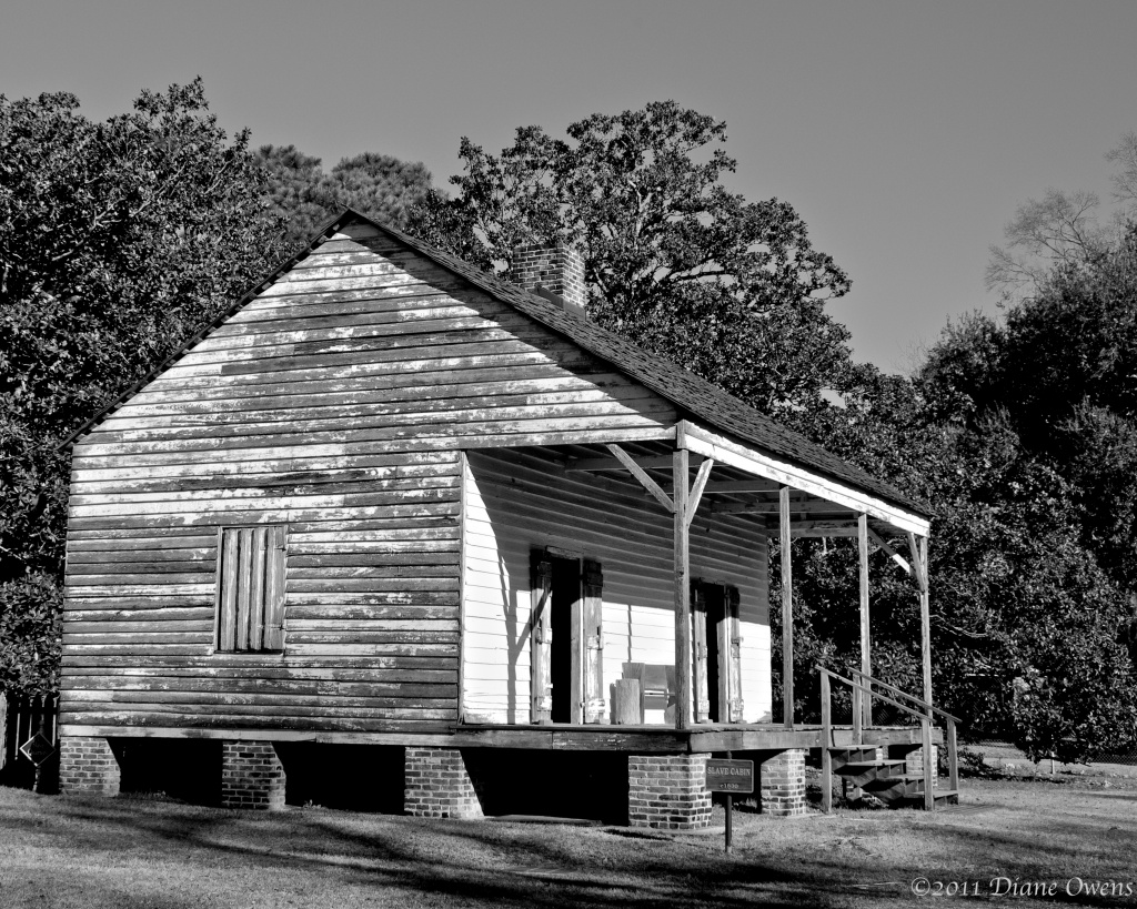 2-3-2011 Slave Cabin, Magnolia Mound by eudora