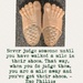 Thou shalt not judge