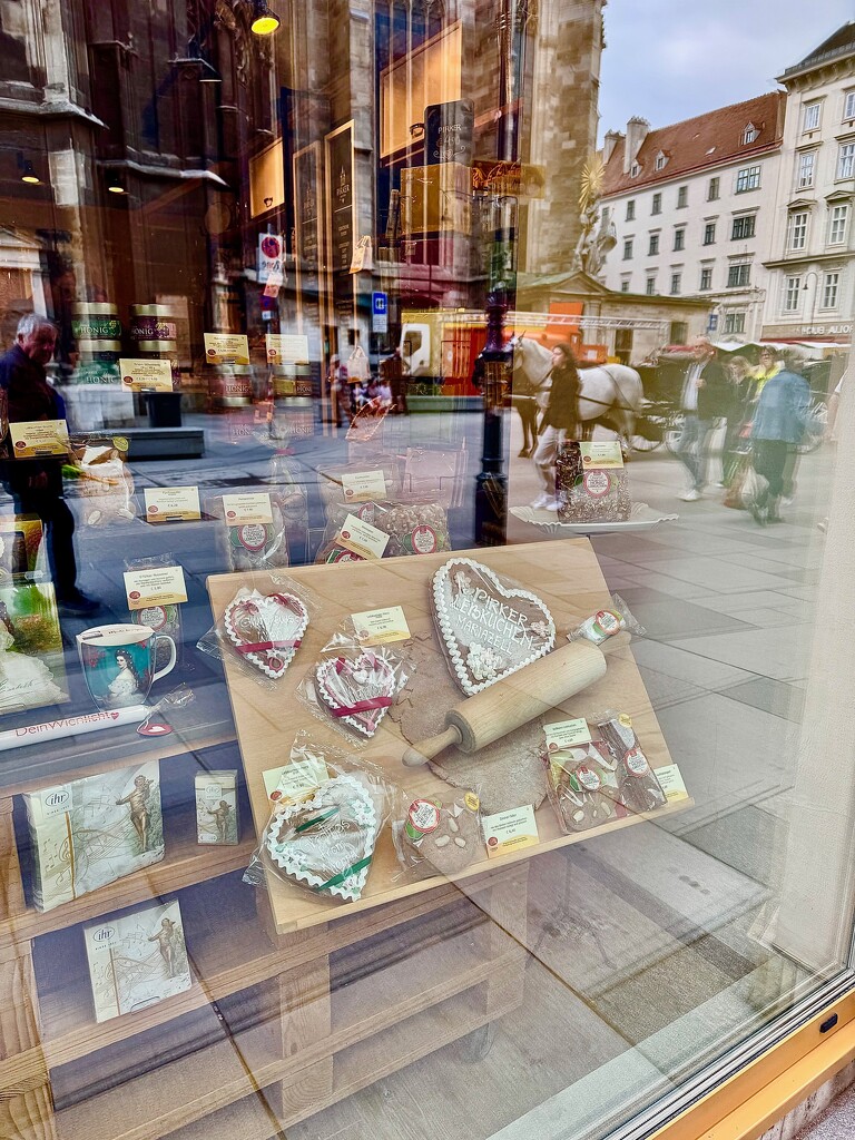 Hearts in a shop.  by cocobella