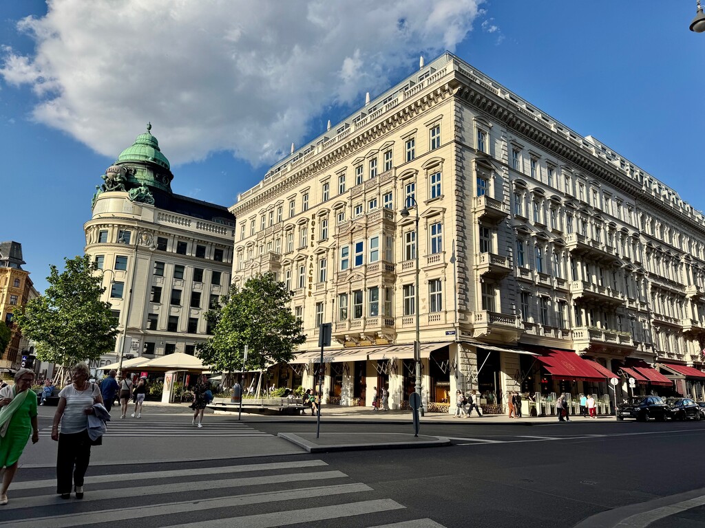 Hôtel Sacher in the Sun.  by cocobella