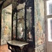 Painted walls. 