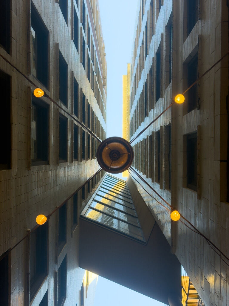 Pickwick Place Looking Up by pictorialnarrative