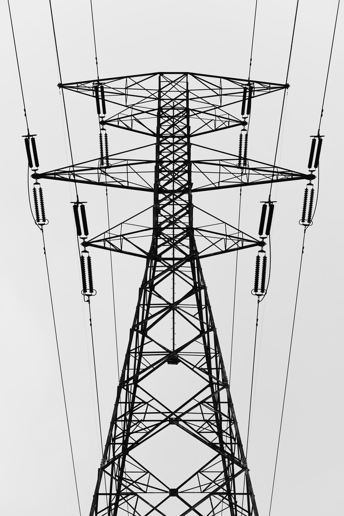 Transmission Lines at Hammond, IN by pictorialnarrative