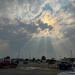 Hazy skies in Fargo