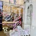 Hearts on glass windows. 