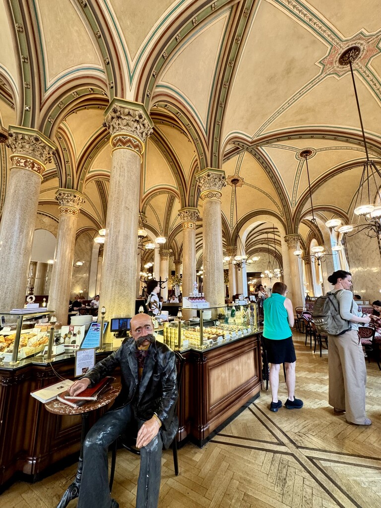 Entrance of Café Central.  by cocobella