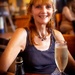 A celebratory glass of bubbles