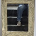 On the stairs