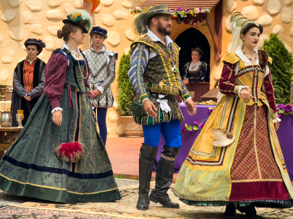 The Visit by Queen Elizabeth I and Her Court by pictorialnarrative