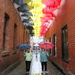 Brolly girls in Brolly Alley