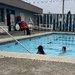 Swimming in 57* foggy day