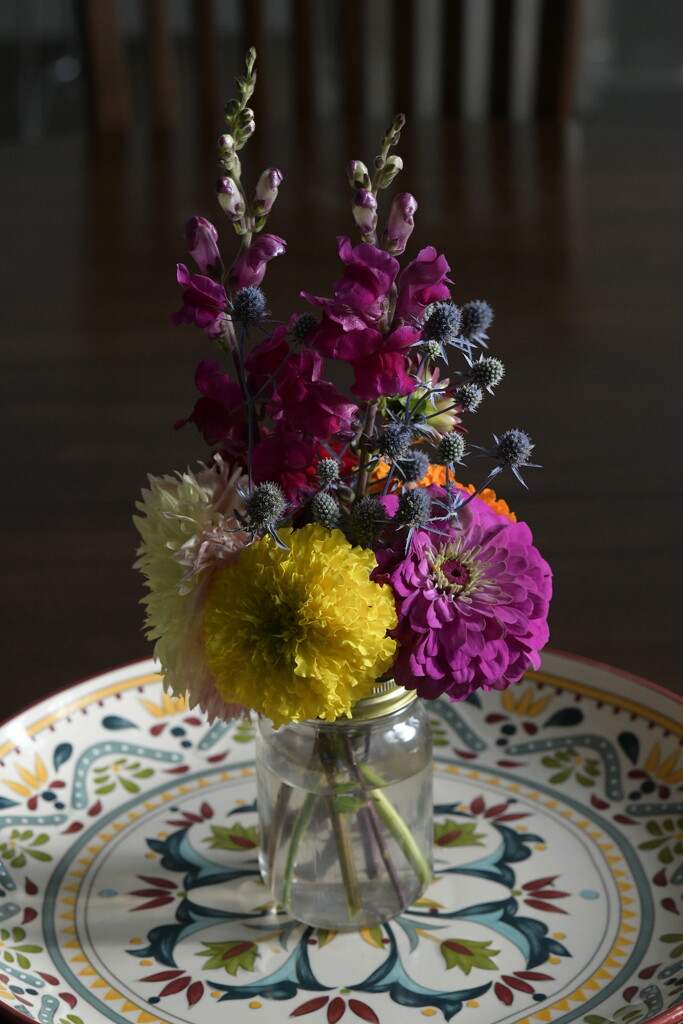 Farmers Market Flower Arrangement by pictorialnarrative