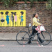 Girl with bicycle - Nowhere to run....