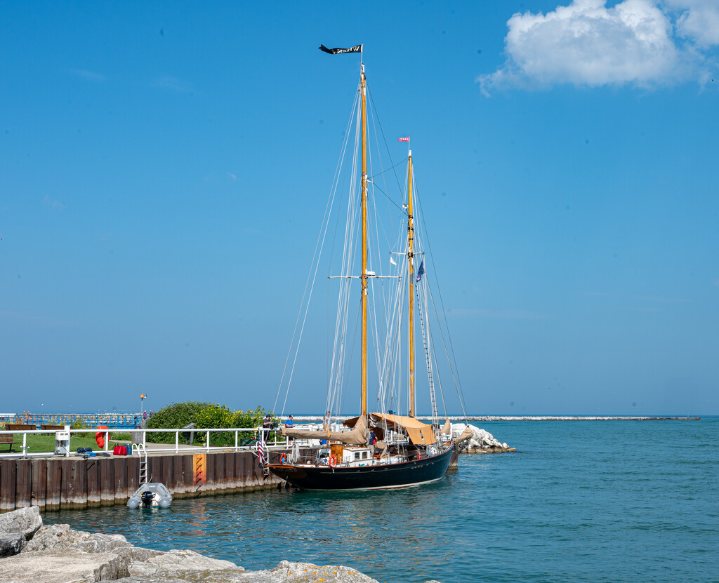 What and If Tall Schooner by myhrhelper