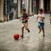 Spontaneous Football (yes, that is what it is called, it is really only played with your feet) 