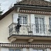 Wrought iron heart and a rooster