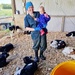The calving shed