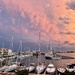Pink sky. 