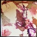 Dutch pour/ blown ink on a tile 💜