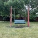 We loved sitting on this swing today at a neighborhood park 